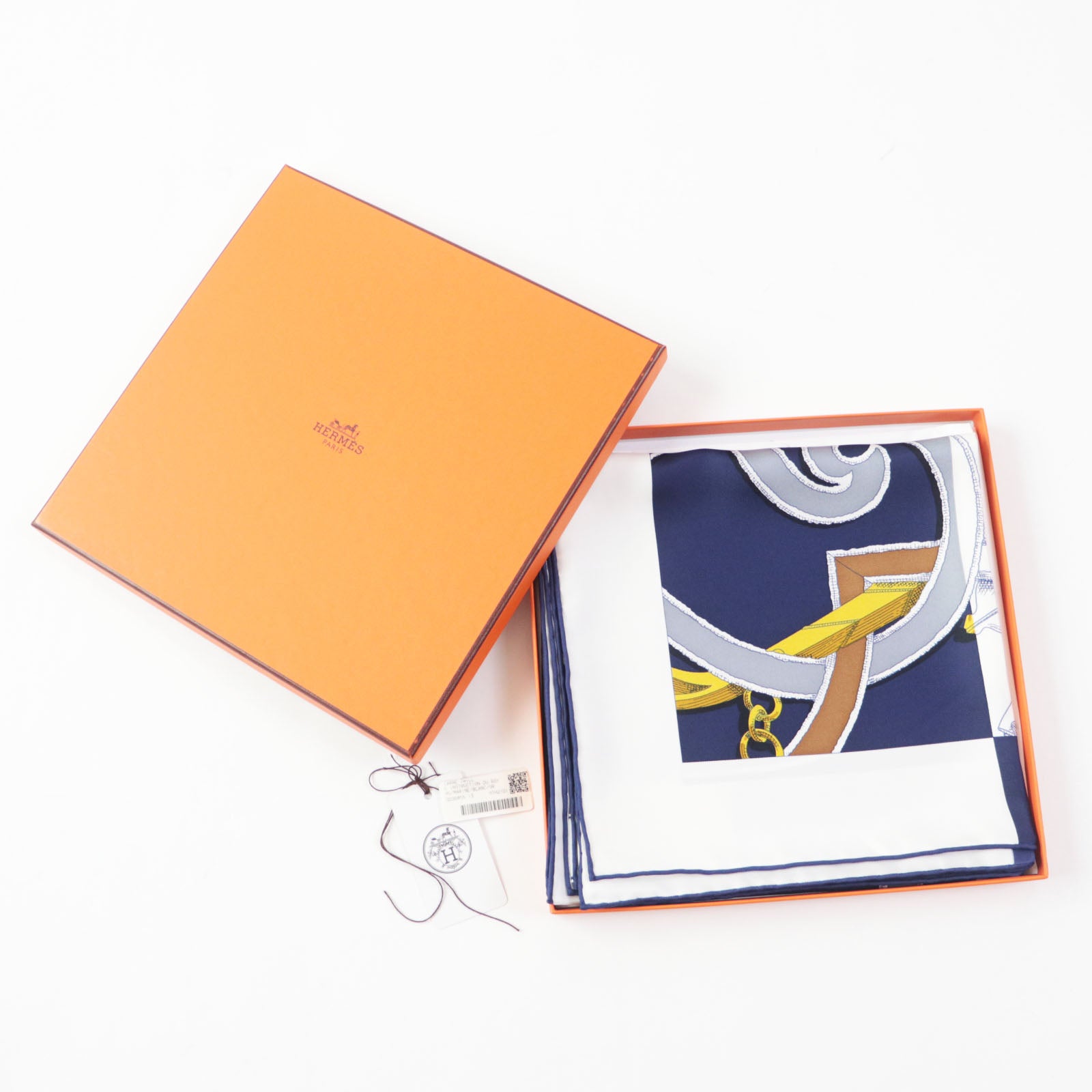 Hermes Calle 90 The Art of Rulership Silk Scarf