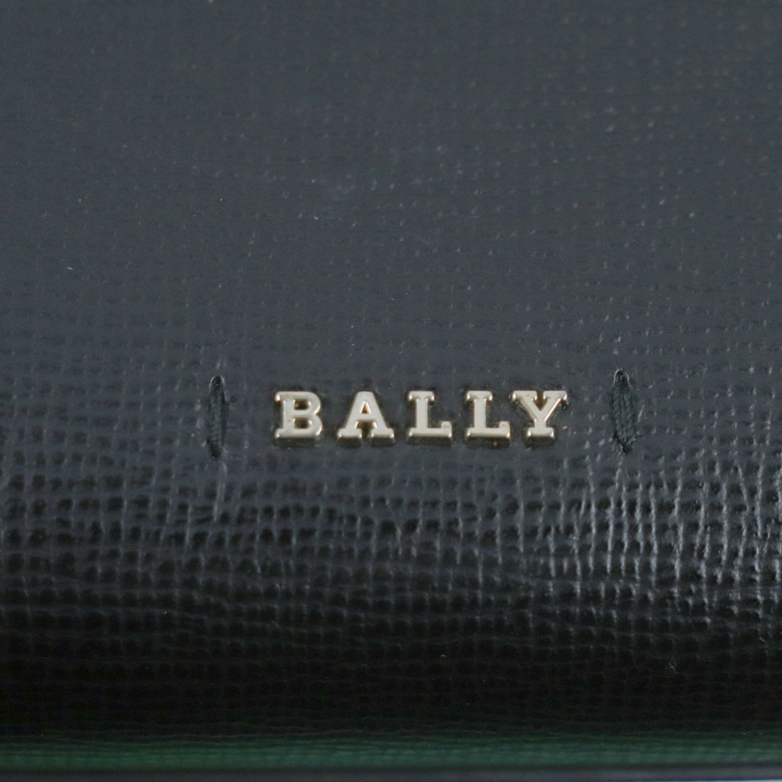 Bally Taby Logo Metal 2WAY Leather Handbag