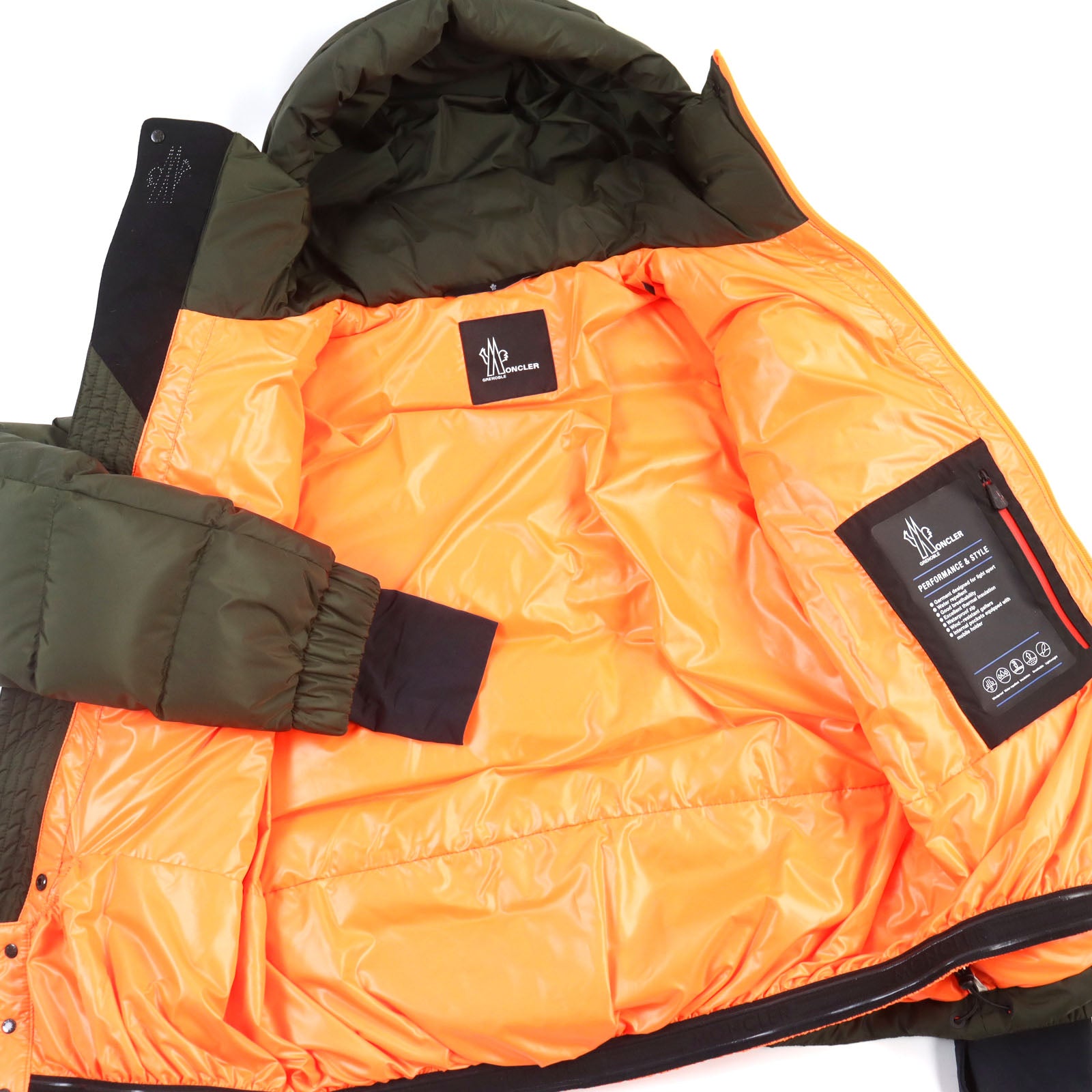 Moncler ISORNO GIUBBOTTO Down Jacket Green