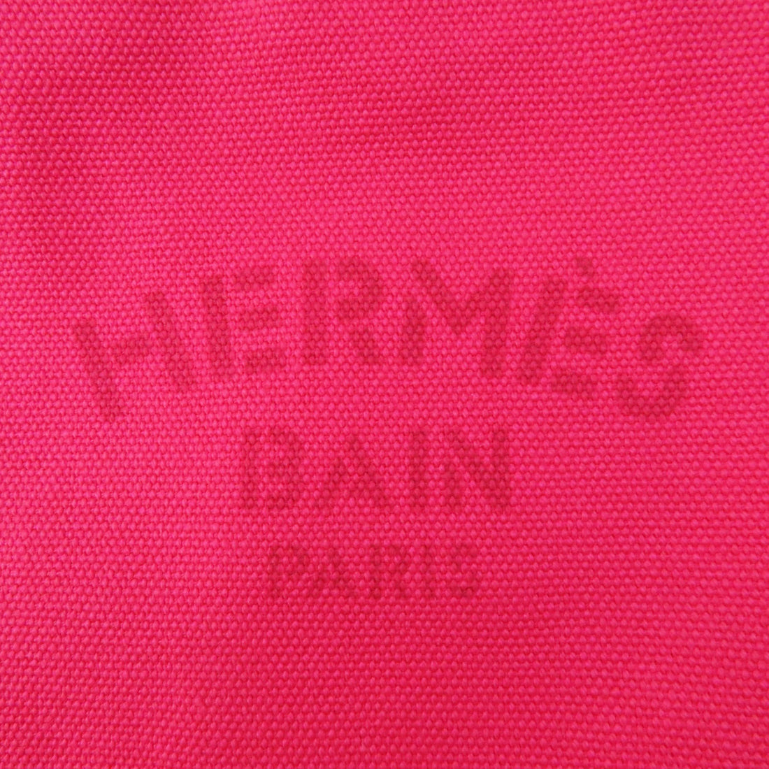 Hermes Yachting PM Canvas Pouch Pink