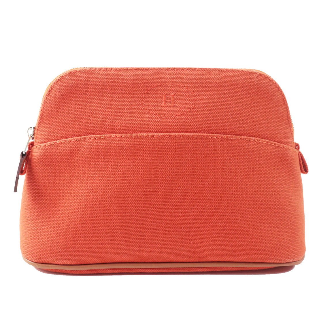 HERMES Bored Pouch PM Orange Women