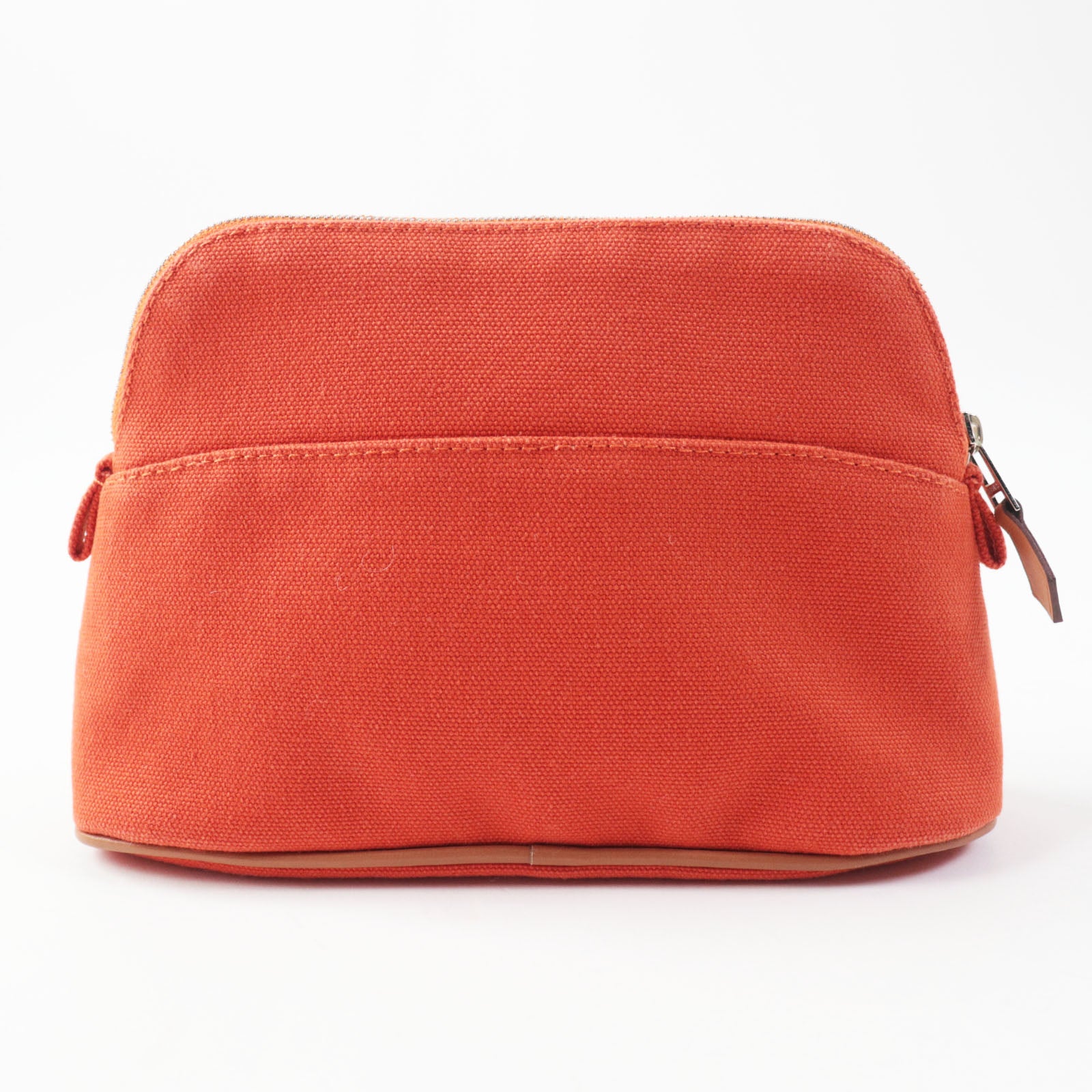 HERMES Bored Pouch PM Orange Women