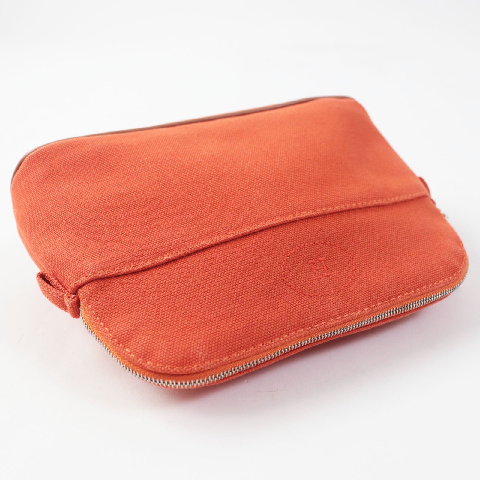 HERMES Bored Pouch PM Orange Women