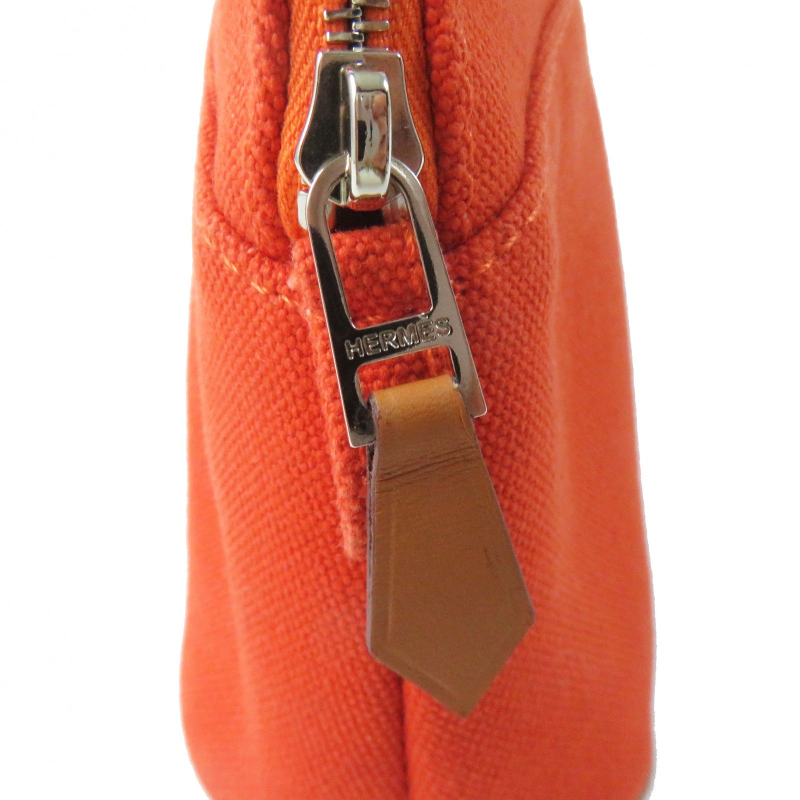 HERMES Bored Pouch PM Orange Women