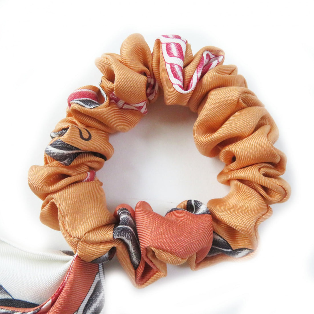 Hermes Bella ROBE DU SOIR Scrunchie Hair Accessory