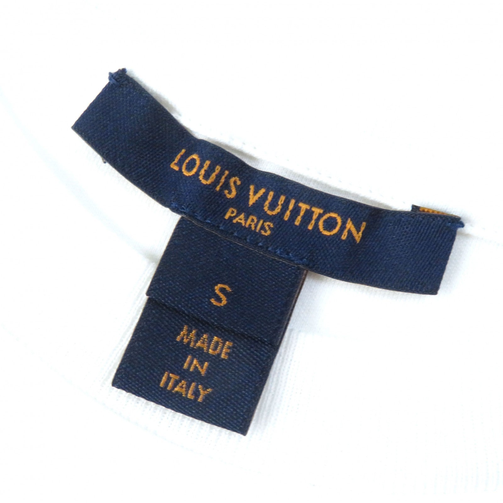 Louis Vuitton Cotton Logo T-Shirt White S