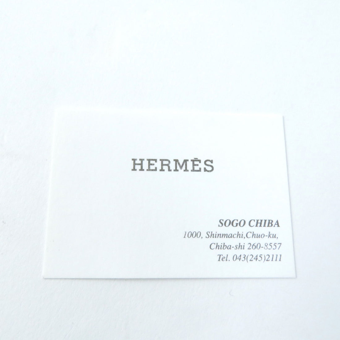 Hermes Buffalo Horn Pendant Necklace