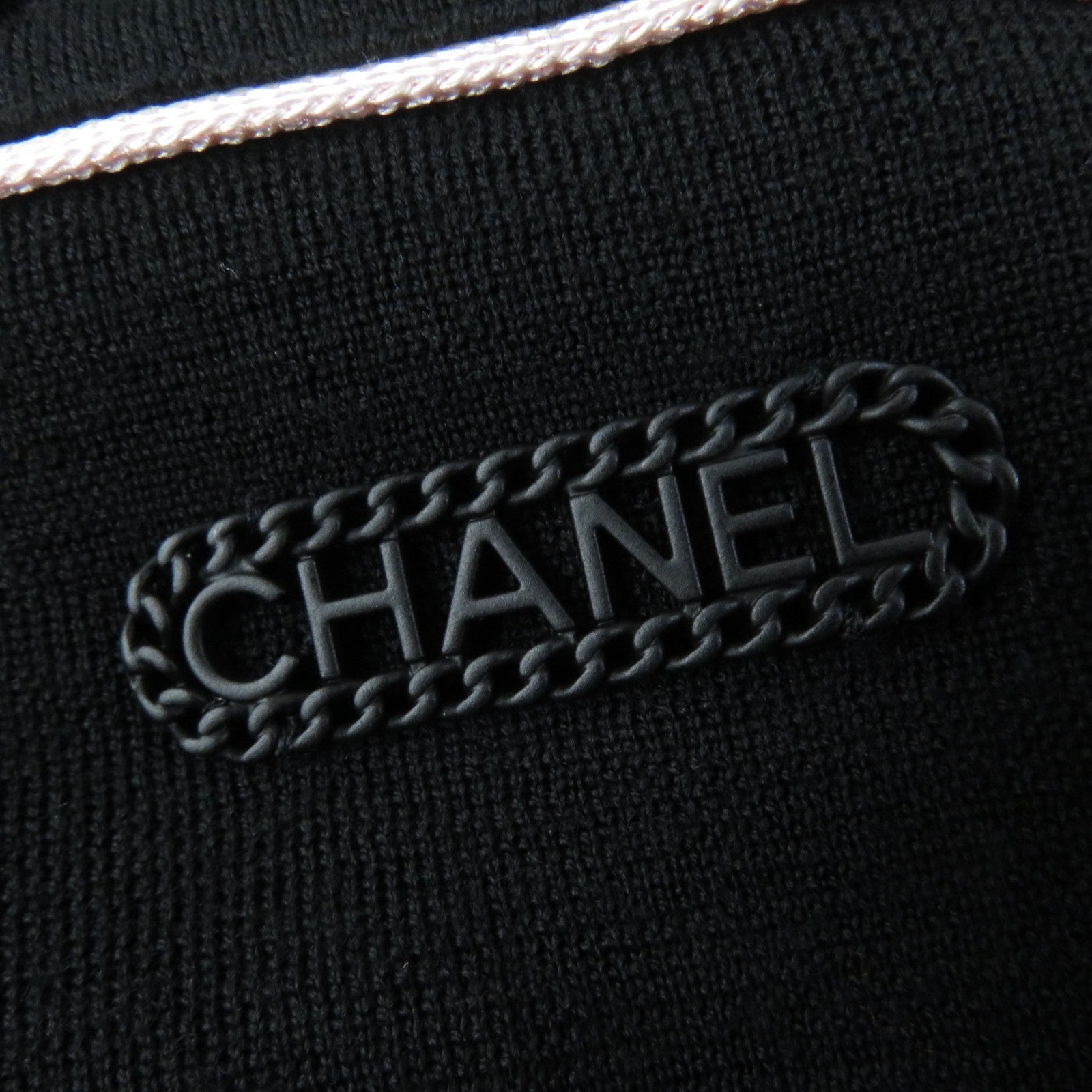 Chanel Wool Long Sleeve Knit Dress P71413