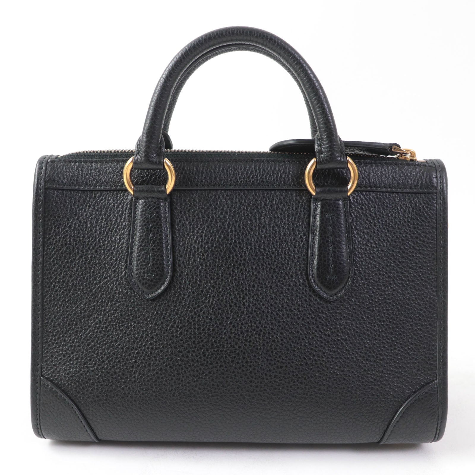 Salvatore Ferragamo Gancini Leather Shoulder Bag