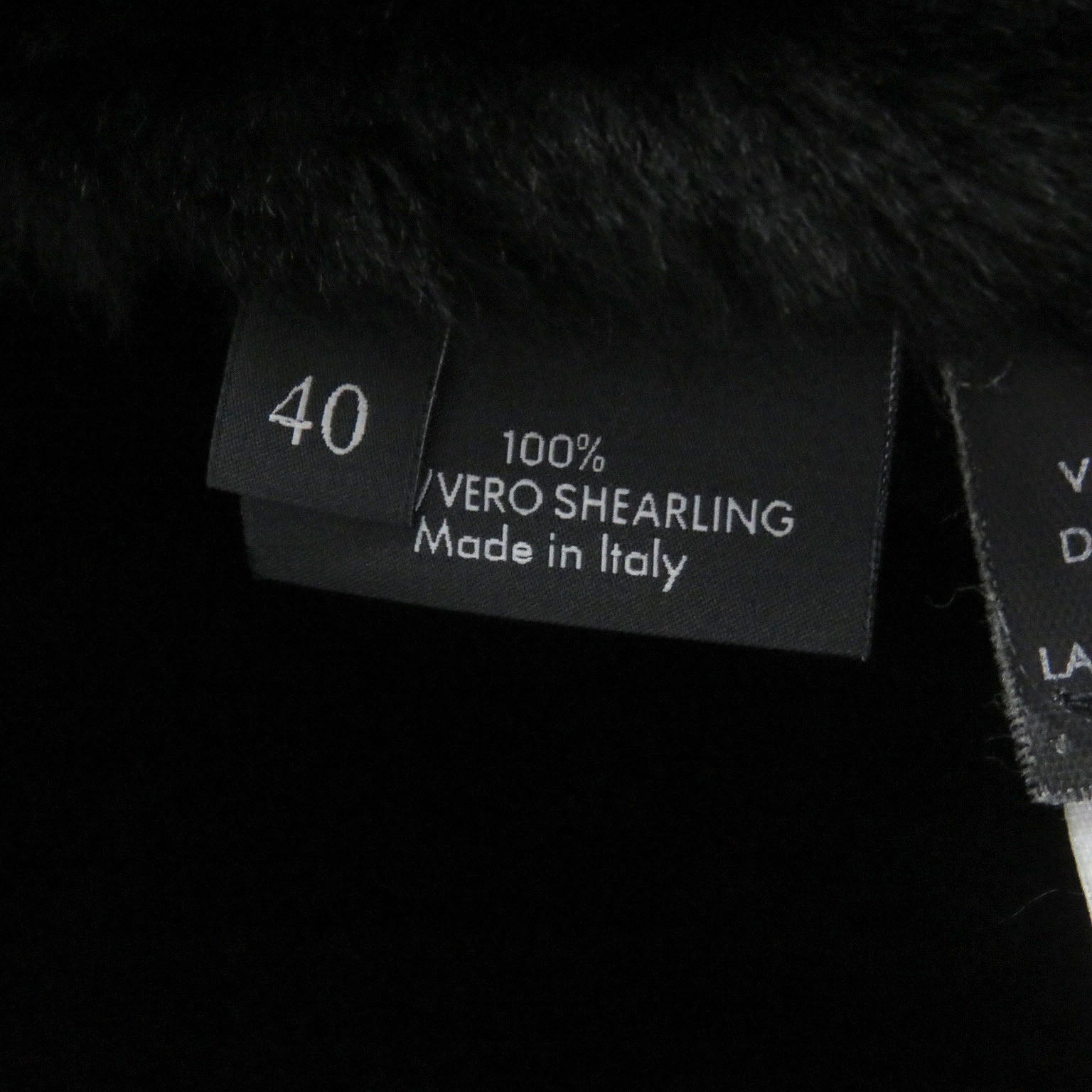 Gucci Lamb Leather Fox Fur Jacket Black 40