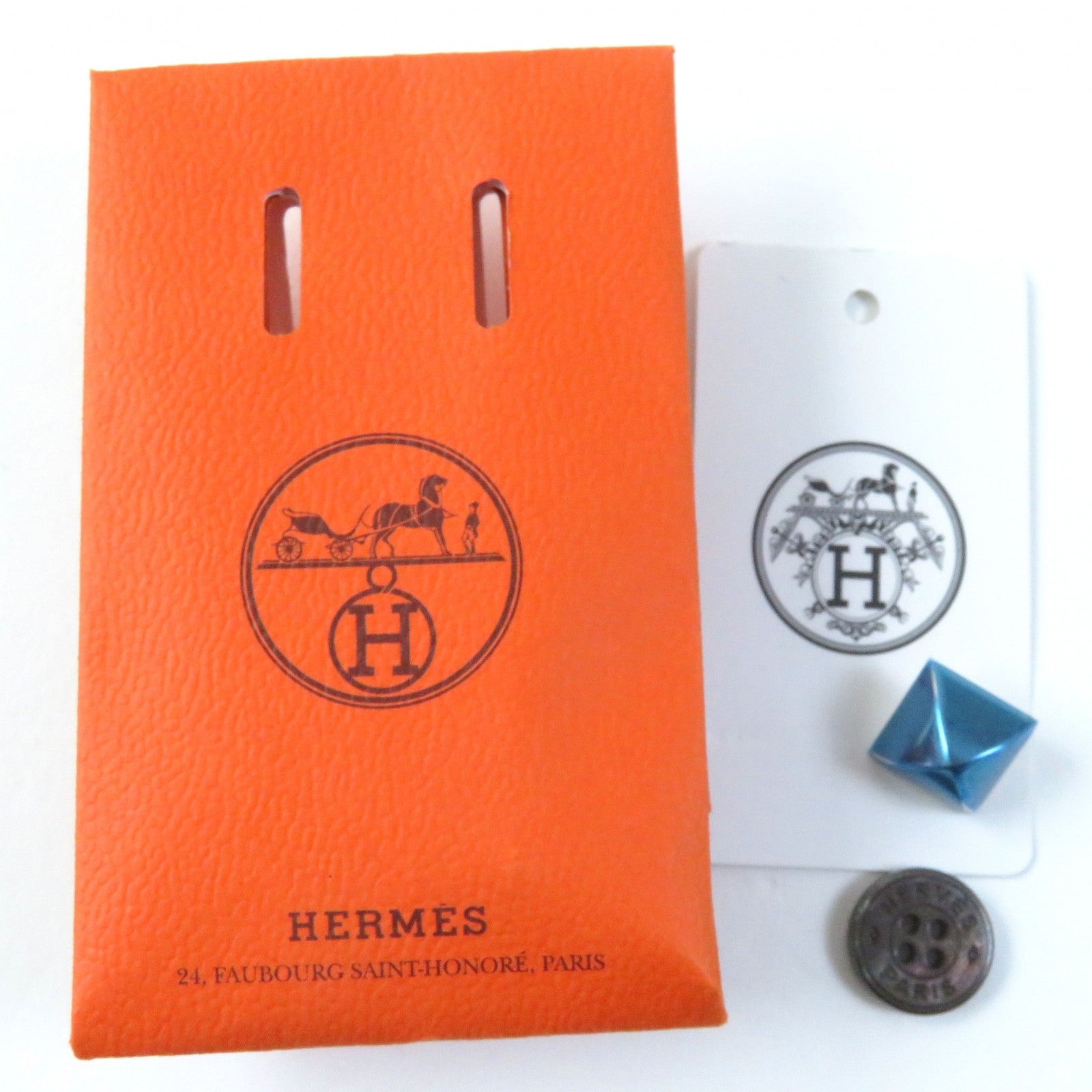 Hermes Rayon Silk Medallion Button Skirt