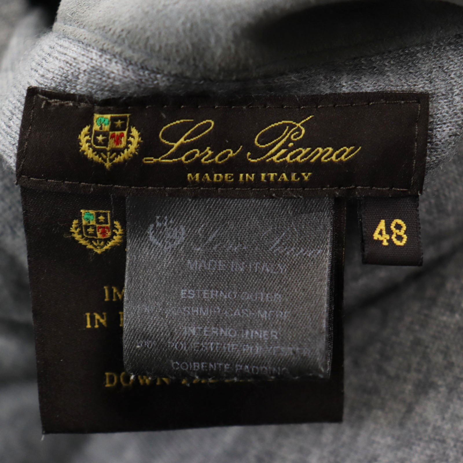 Loro Piana Reversible Cashmere Blouson Jacket