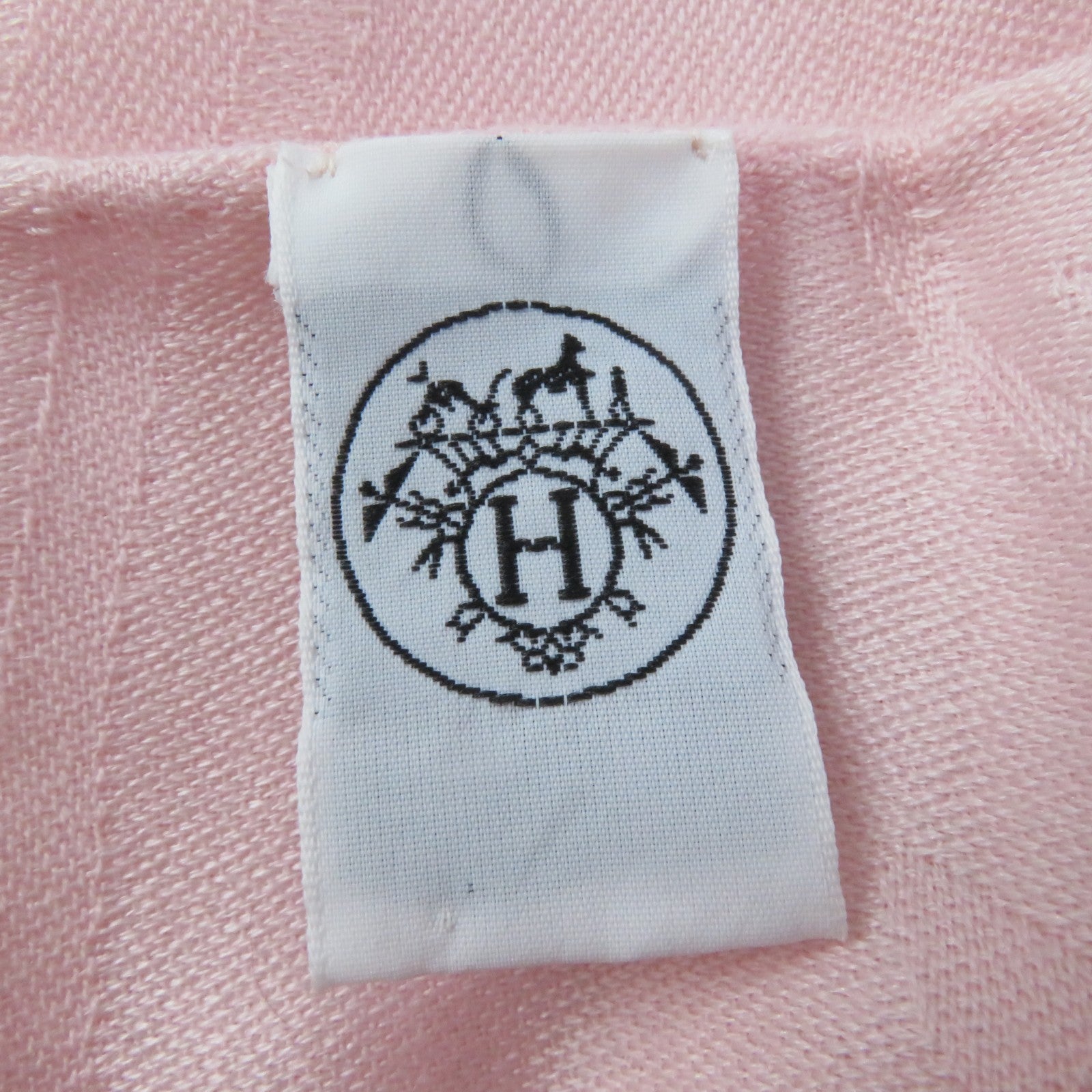 Hermes New Libris Cashmere Silk Shawl