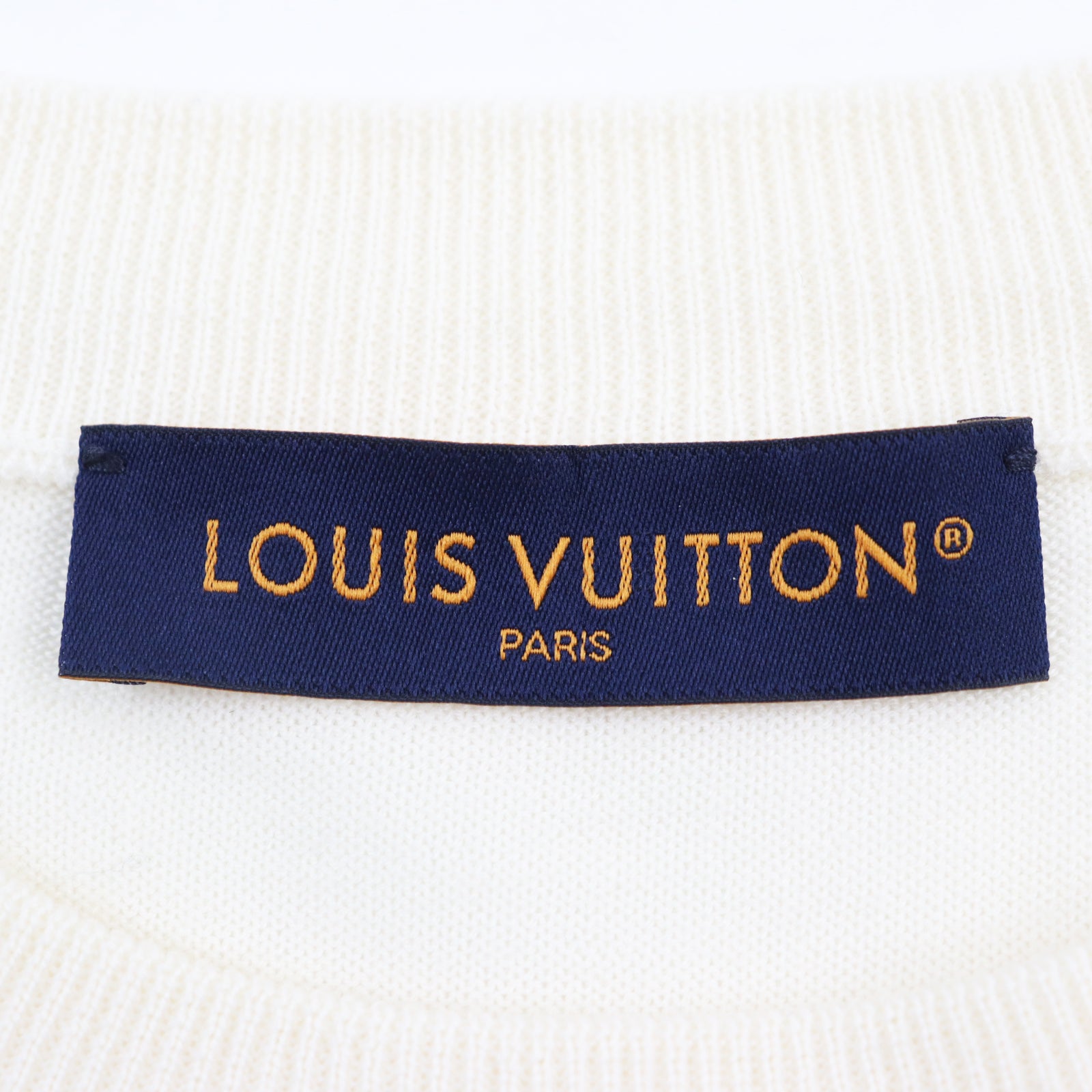 Louis Vuitton Wool Pullover Sweater Ivory L