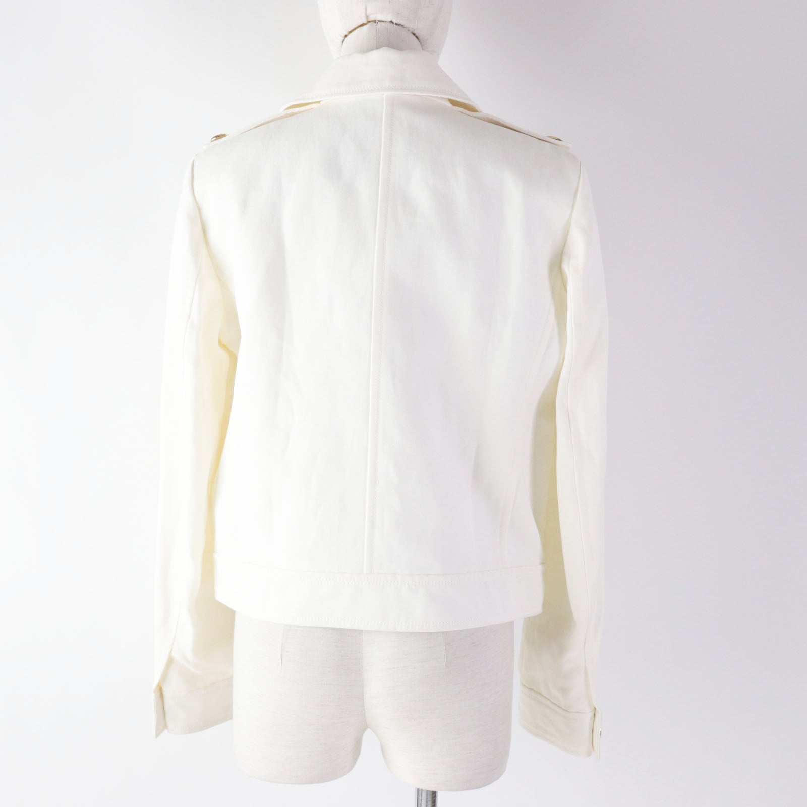 COACH Denim Jacket White M Women