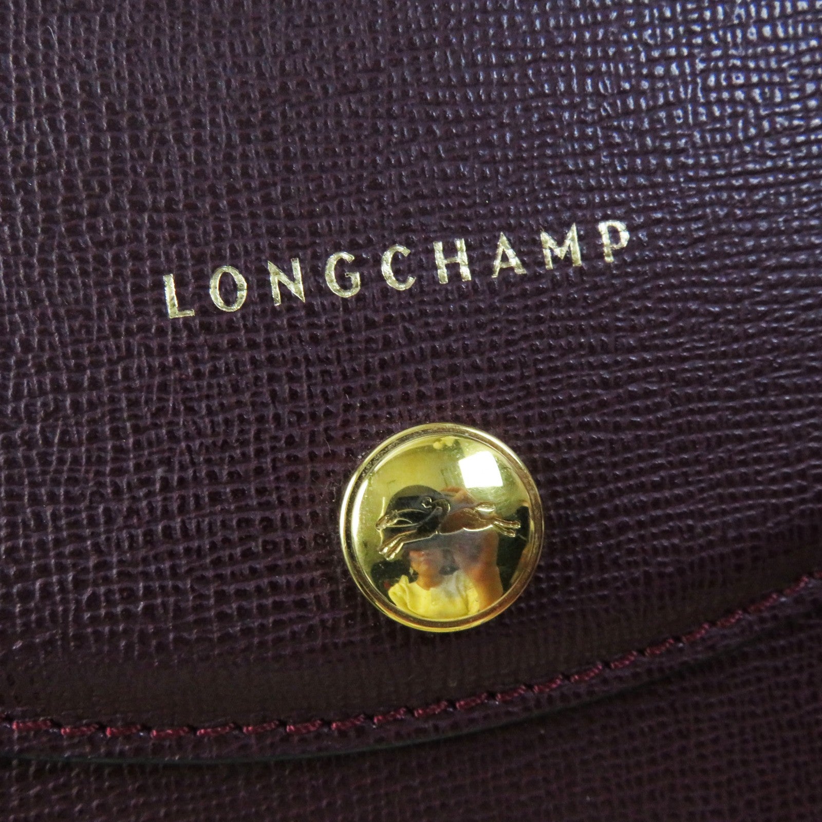 Longchamp Preage Elitage 2WAY Leather Shoulder Bag