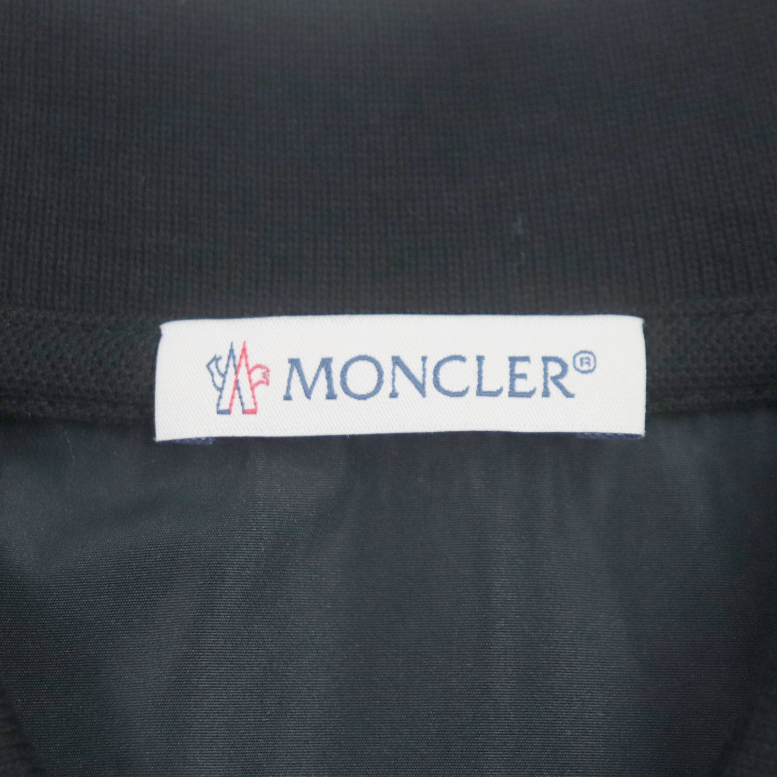 Moncler Cotton Sequin Logo Polo Shirt XS