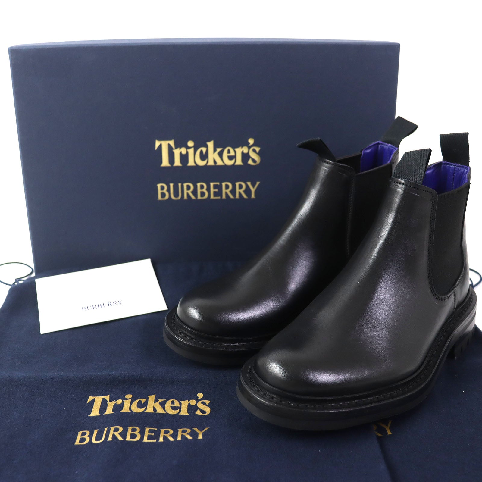 Burberry Trickers DEE LOW Chelsea Boots Leather UK2