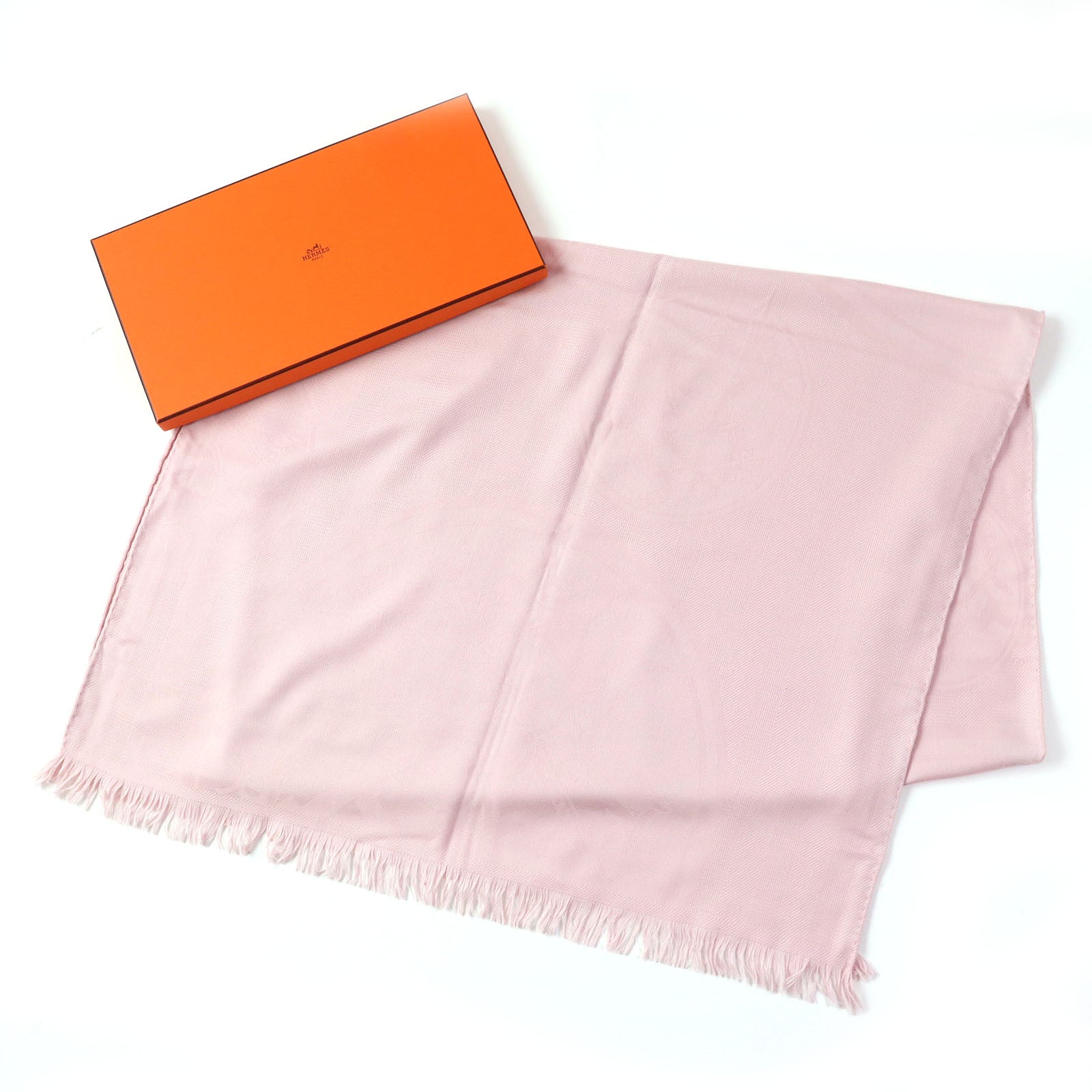 Hermes Cashmere Silk Etoile New Libris Shawl