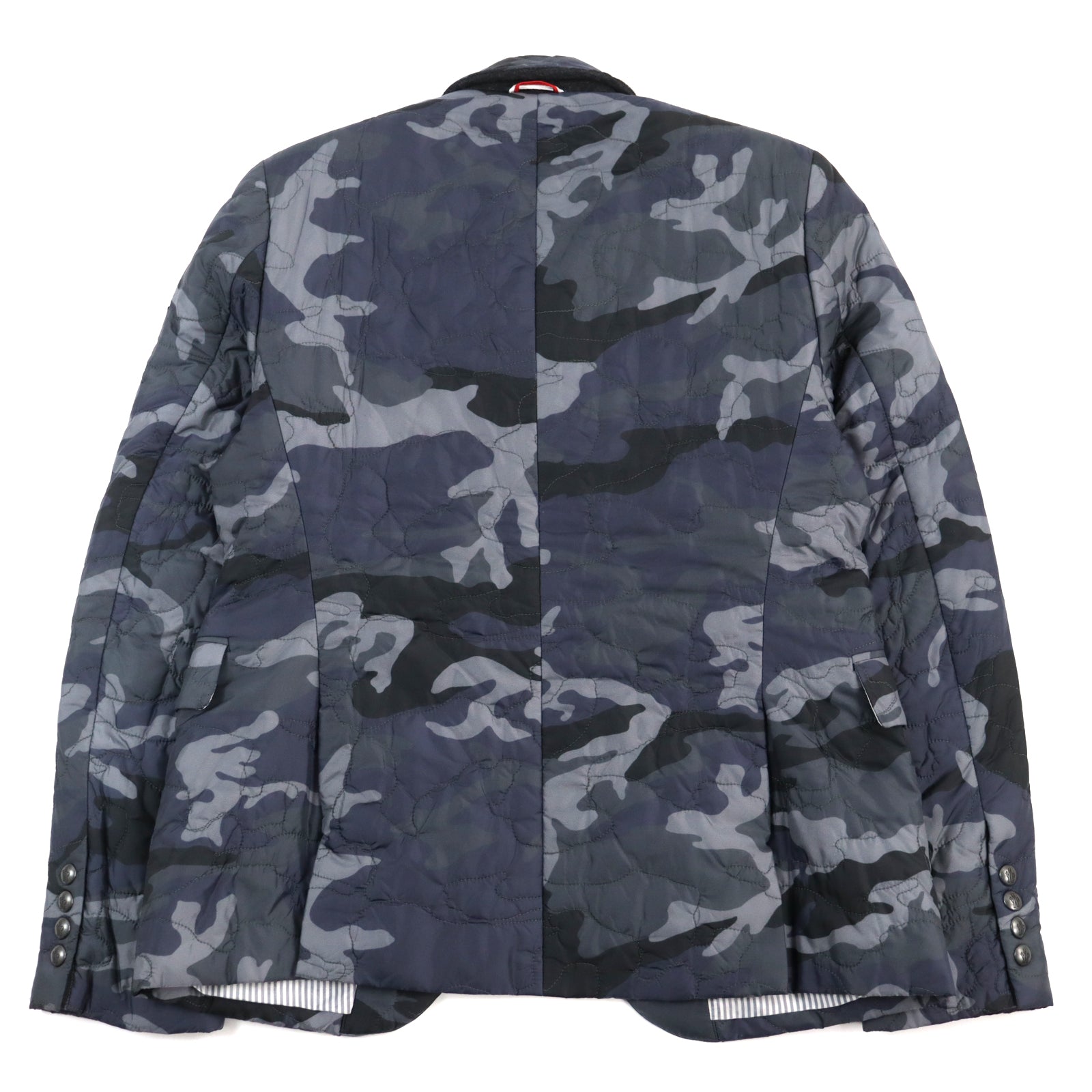 Moncler Nylon Jacket Navy Camouflage Italy