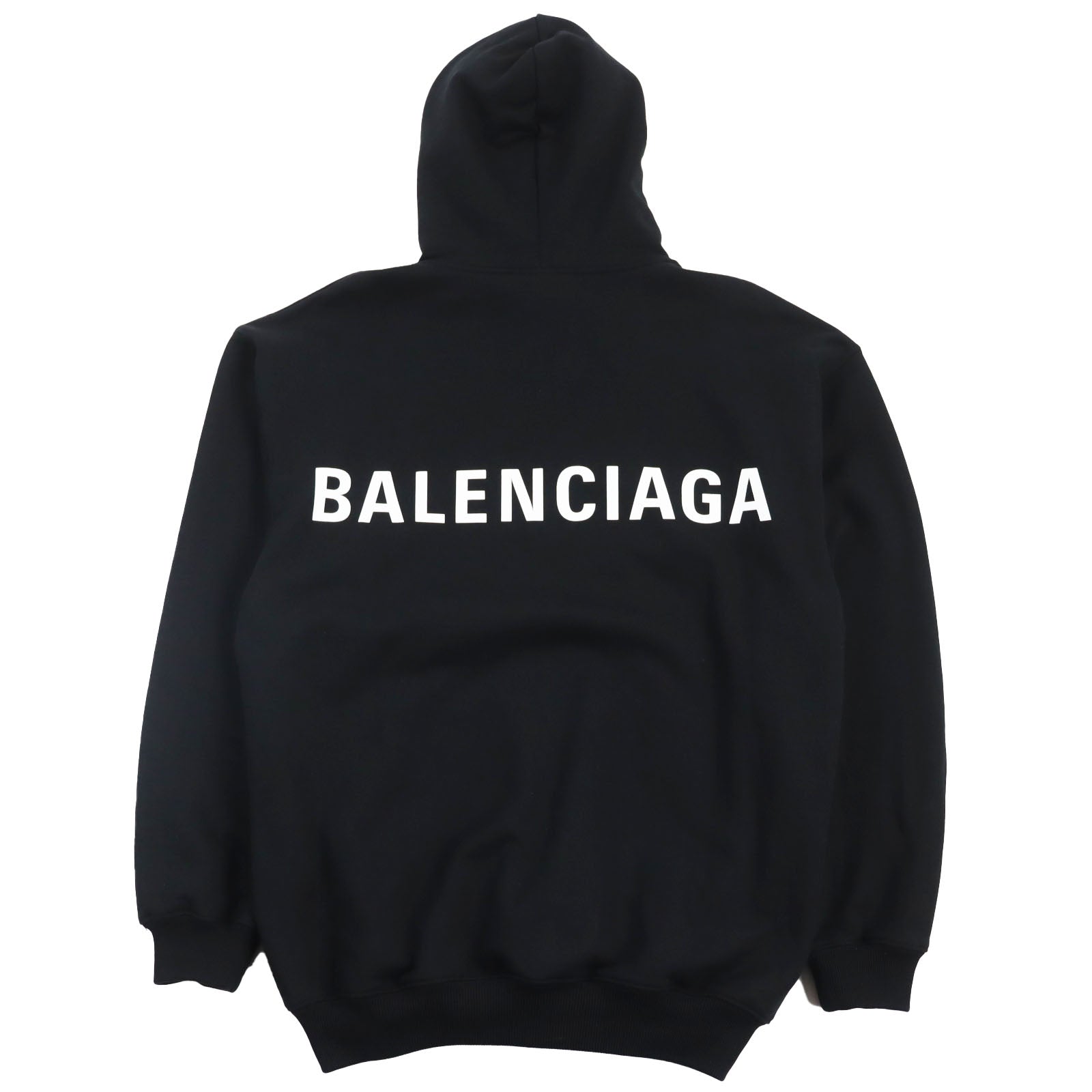 Balenciaga Cotton Logo Pullover Sweatshirt XS