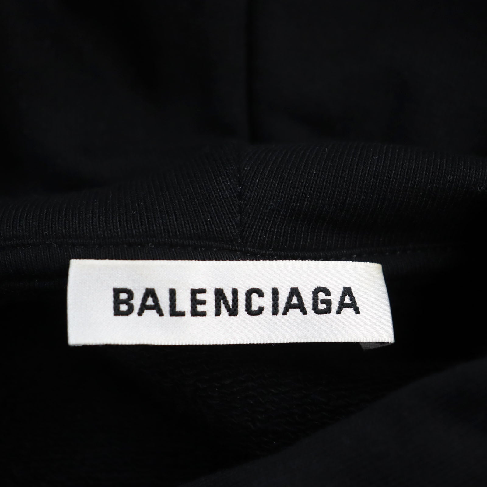 Balenciaga Cotton Logo Pullover Sweatshirt XS