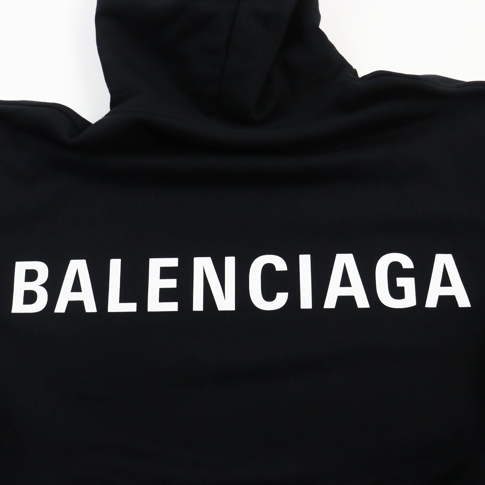 Balenciaga Cotton Logo Pullover Sweatshirt XS