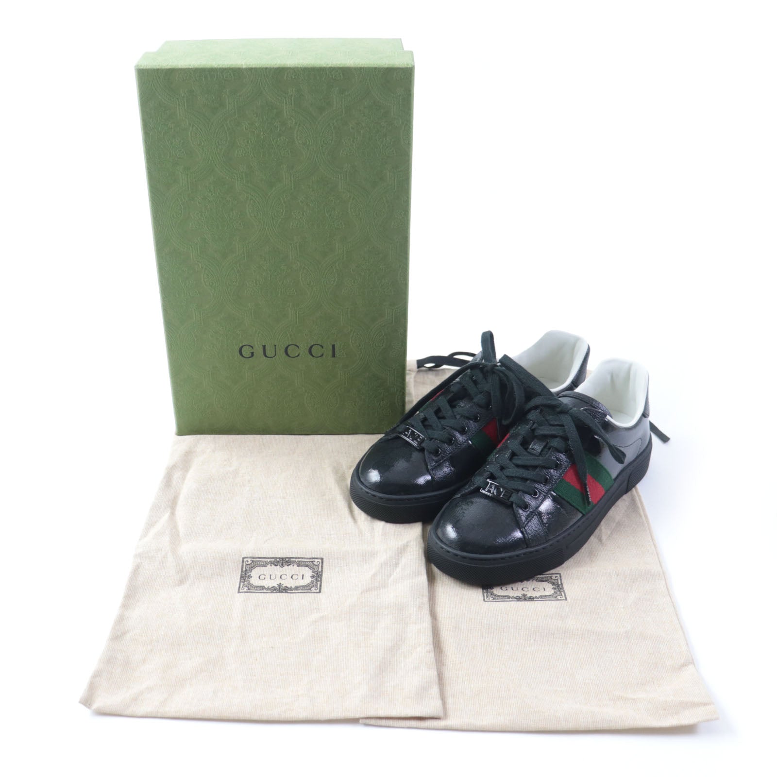 Gucci Ace Web Stripe Women's Sneakers 35