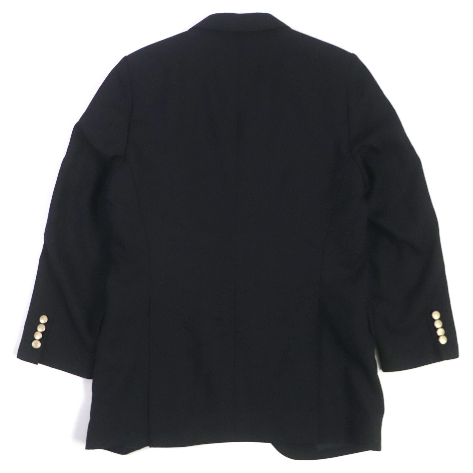 Burberry Wool Cashmere Navy Blazer Jacket