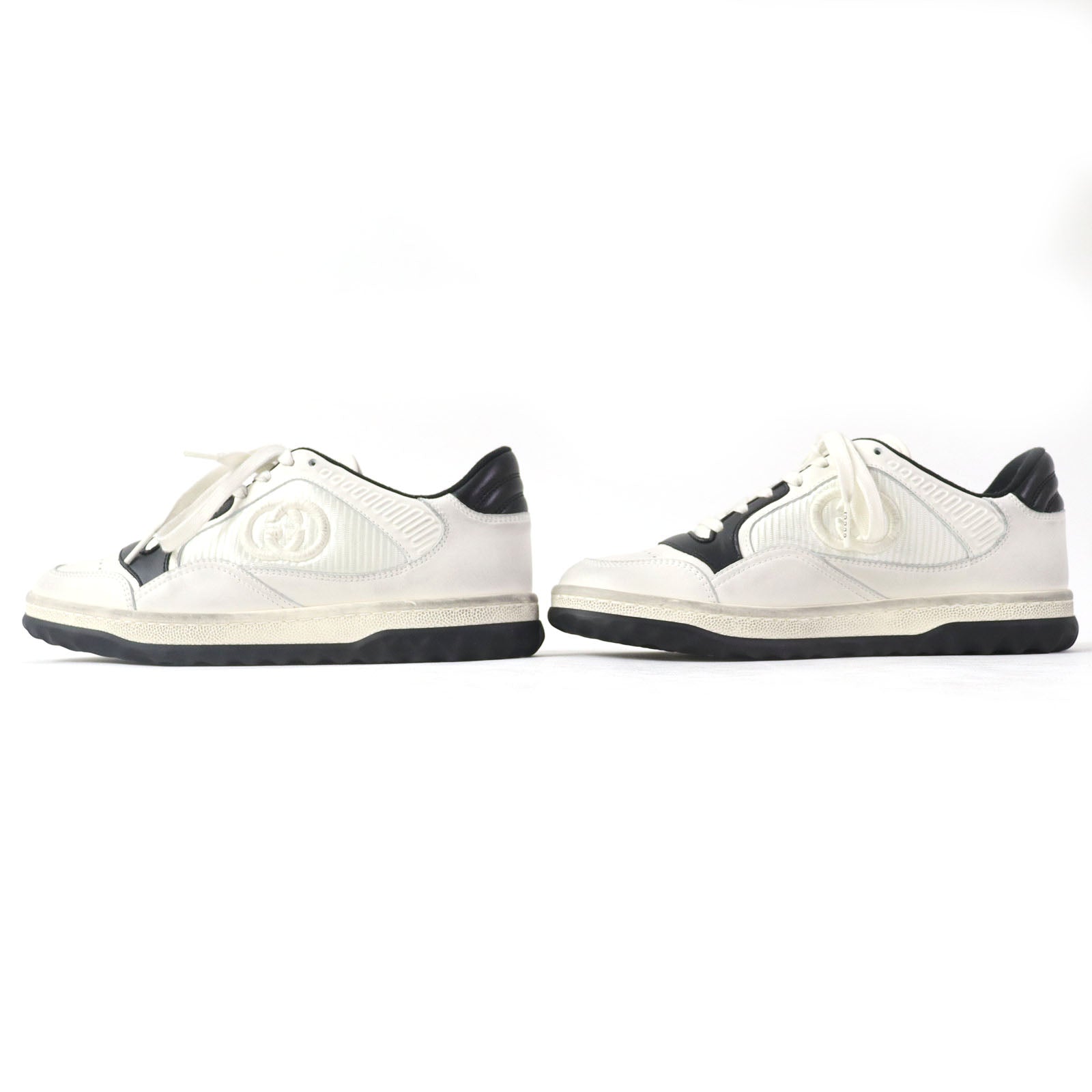 Gucci Interlocking G Leather Sneakers 35.5