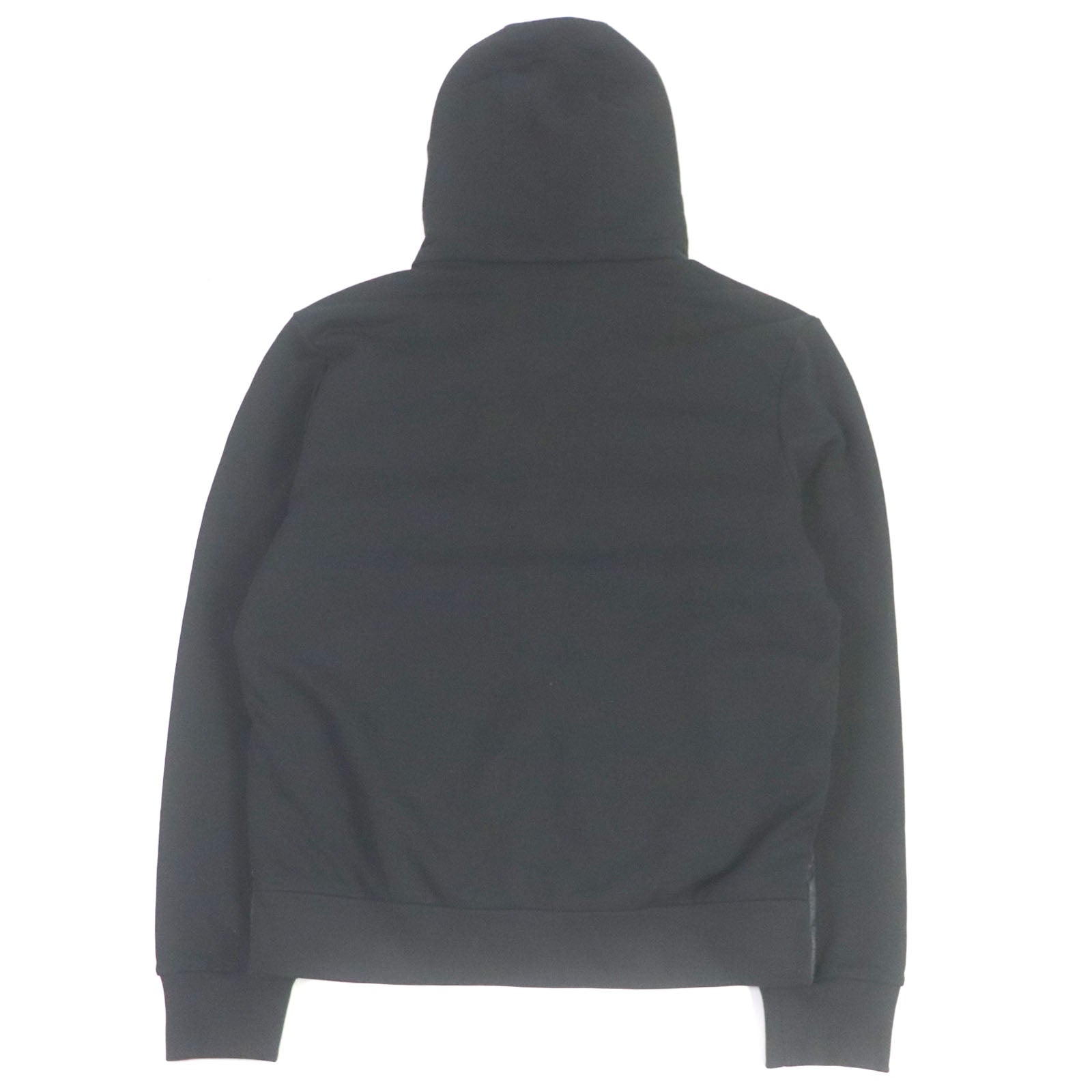 Moncler FELPA APERTA CON CAP Down Zip Hoodie Black L