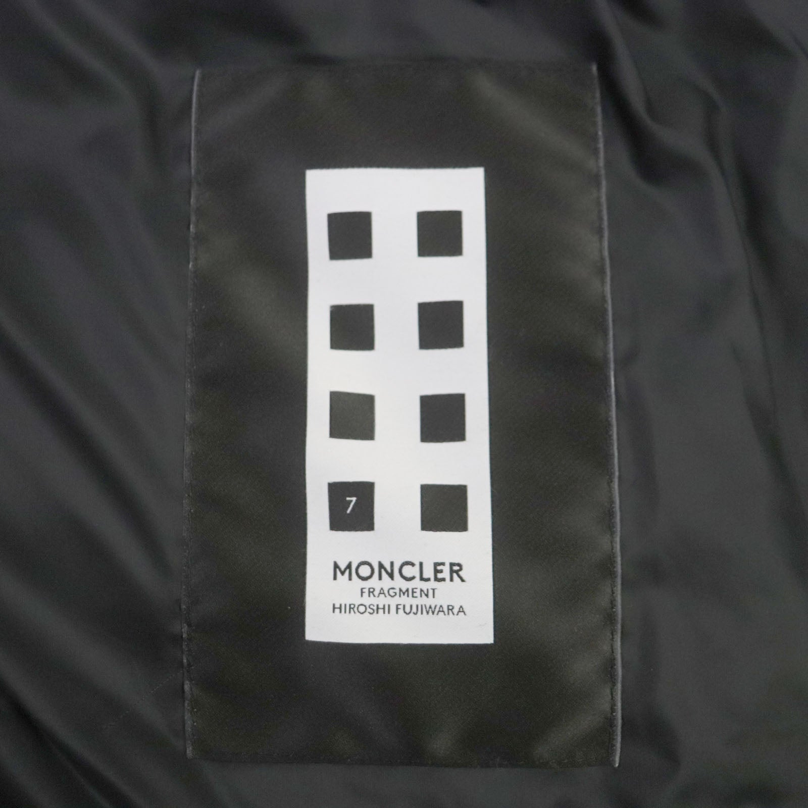 Moncler DAXY Down Vest Cotton Nylon Check Pattern