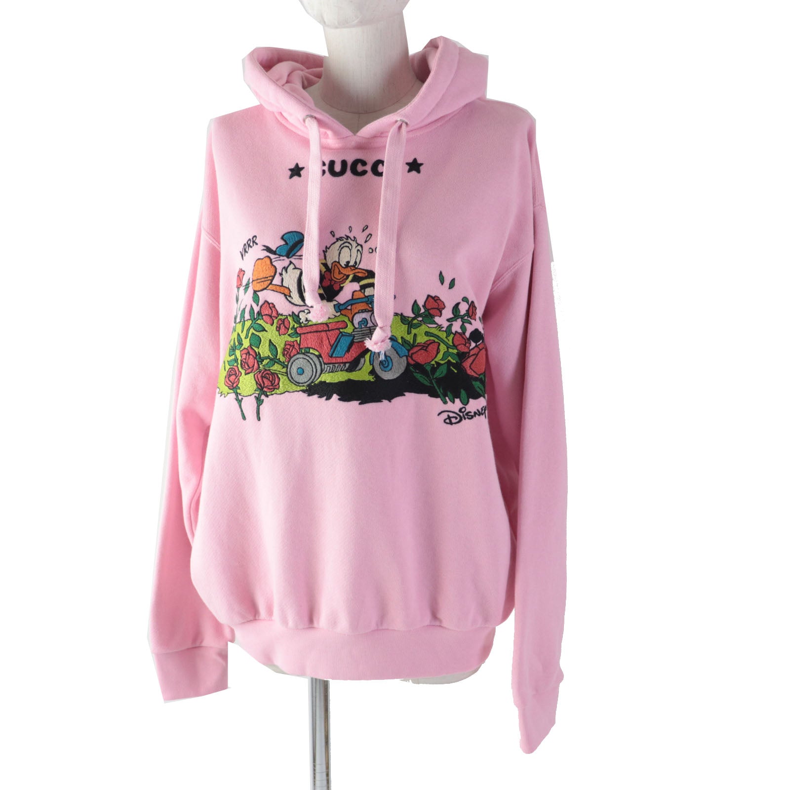 GUCCI Disney Donald Duck Hoodie XS Pink