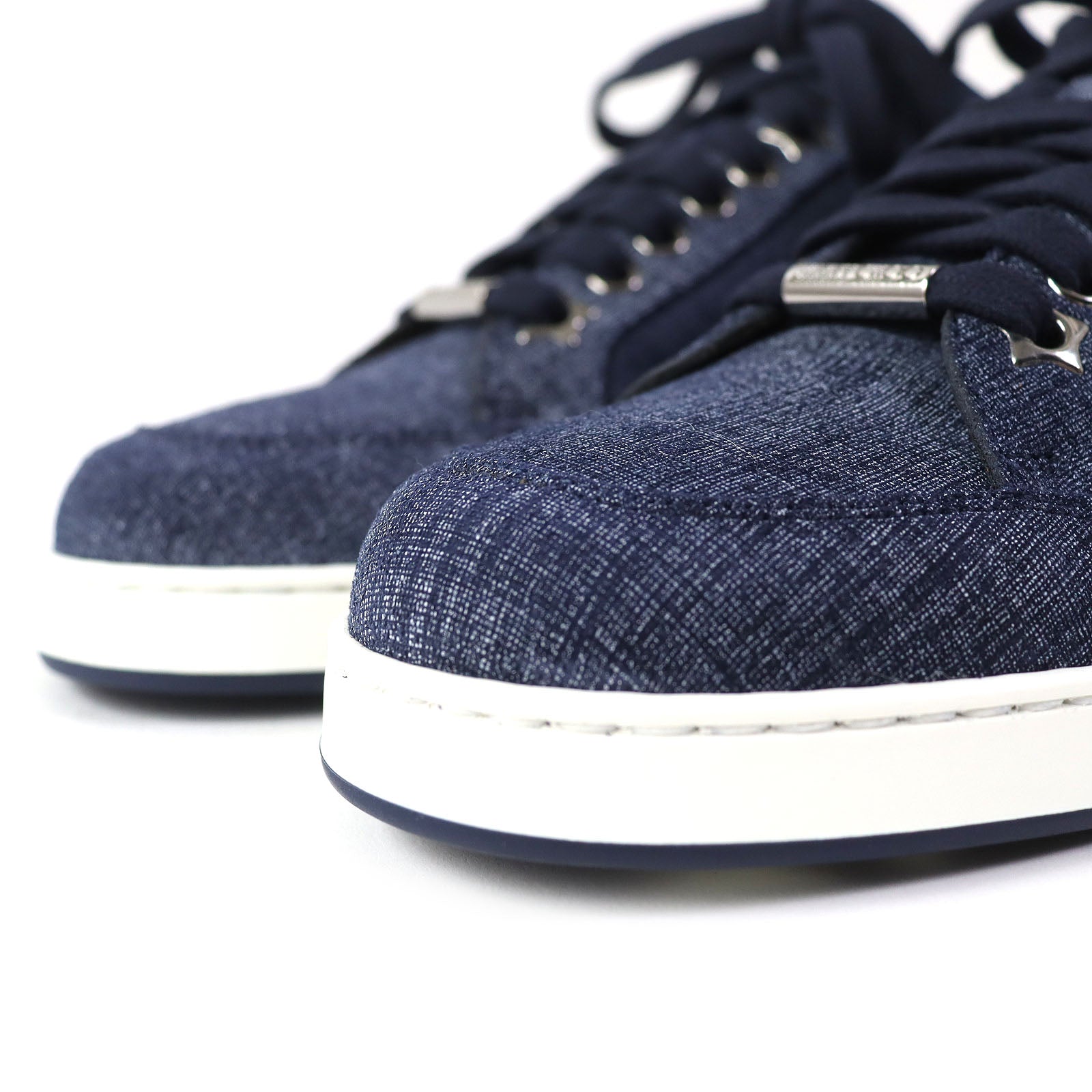 Jimmy Choo Miami Denim Sneakers Women