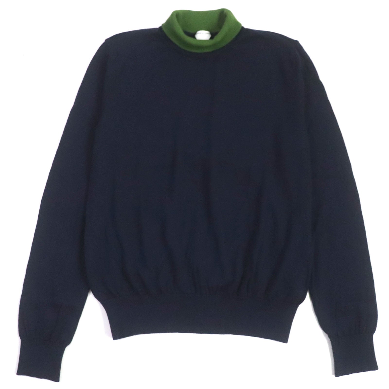 Bottega Veneta Wool Logo Turtleneck Knit Sweater