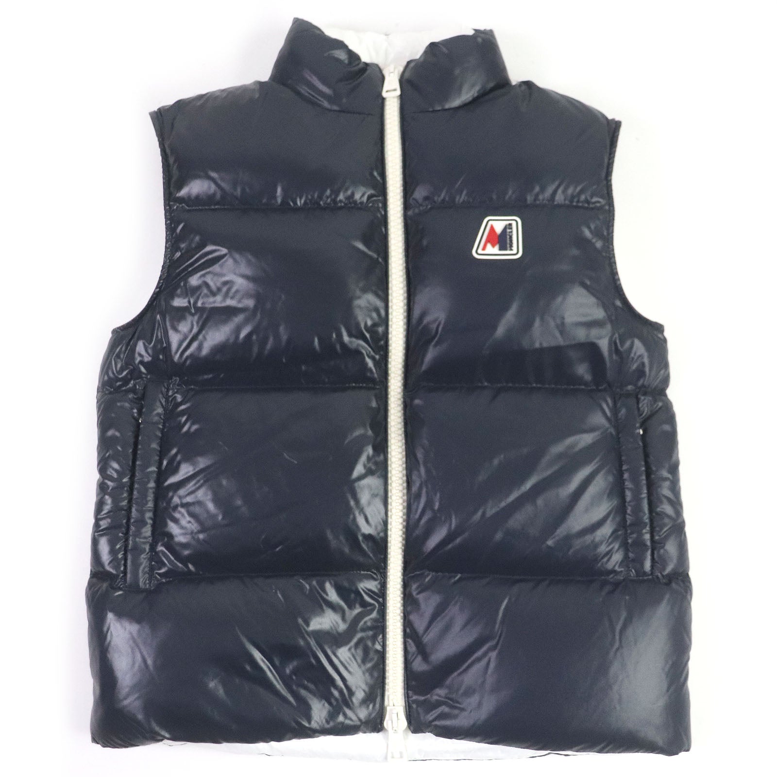 Moncler MONGINEVRO Nylon Down Vest Navy