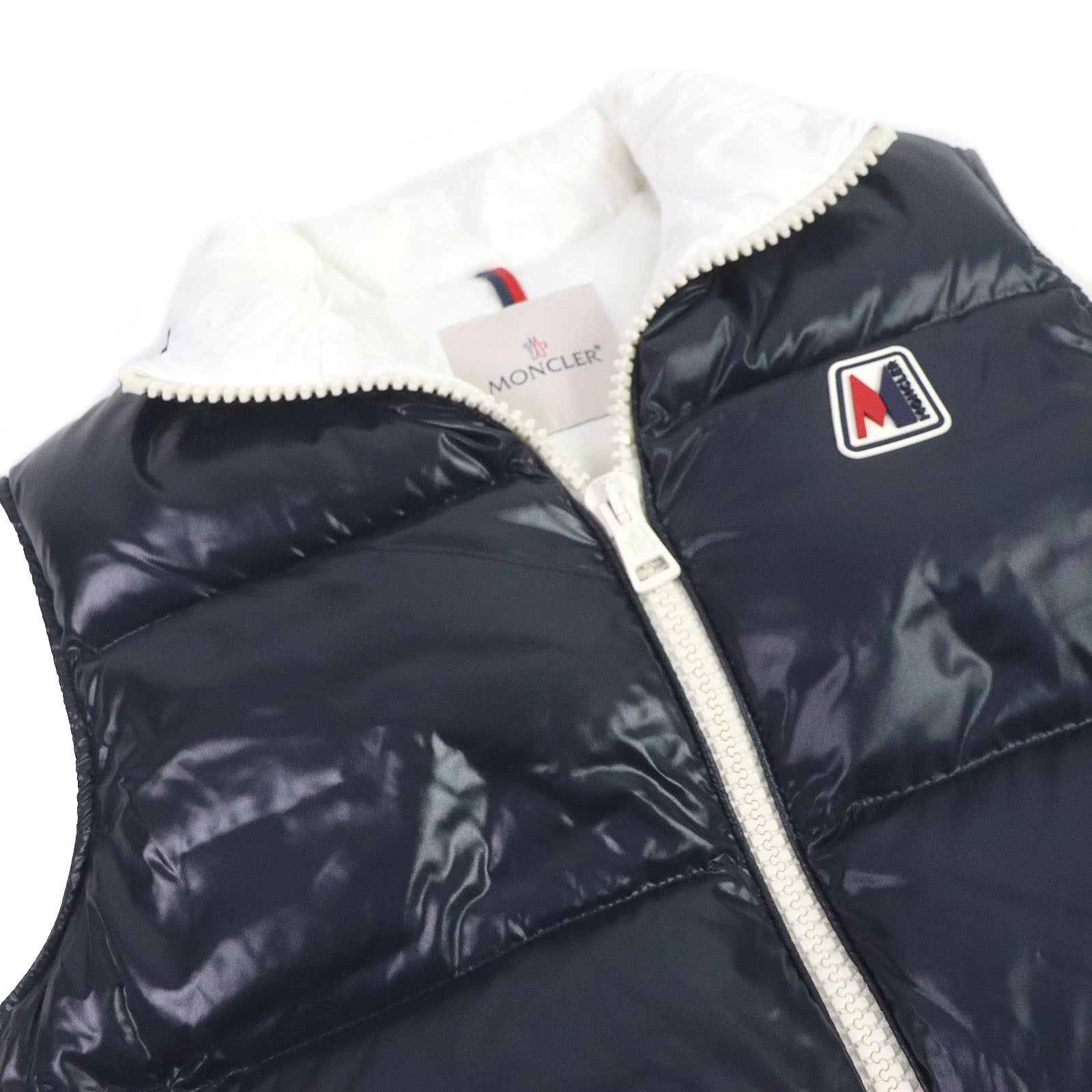 Moncler MONGINEVRO Nylon Down Vest Navy