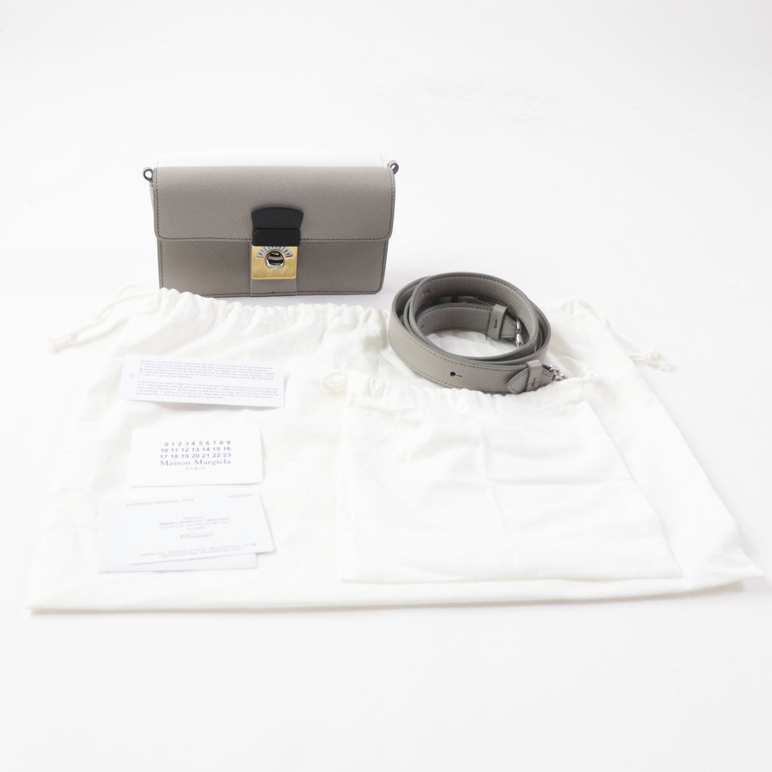 Maison Margiela New Lock Leather Shoulder Bag