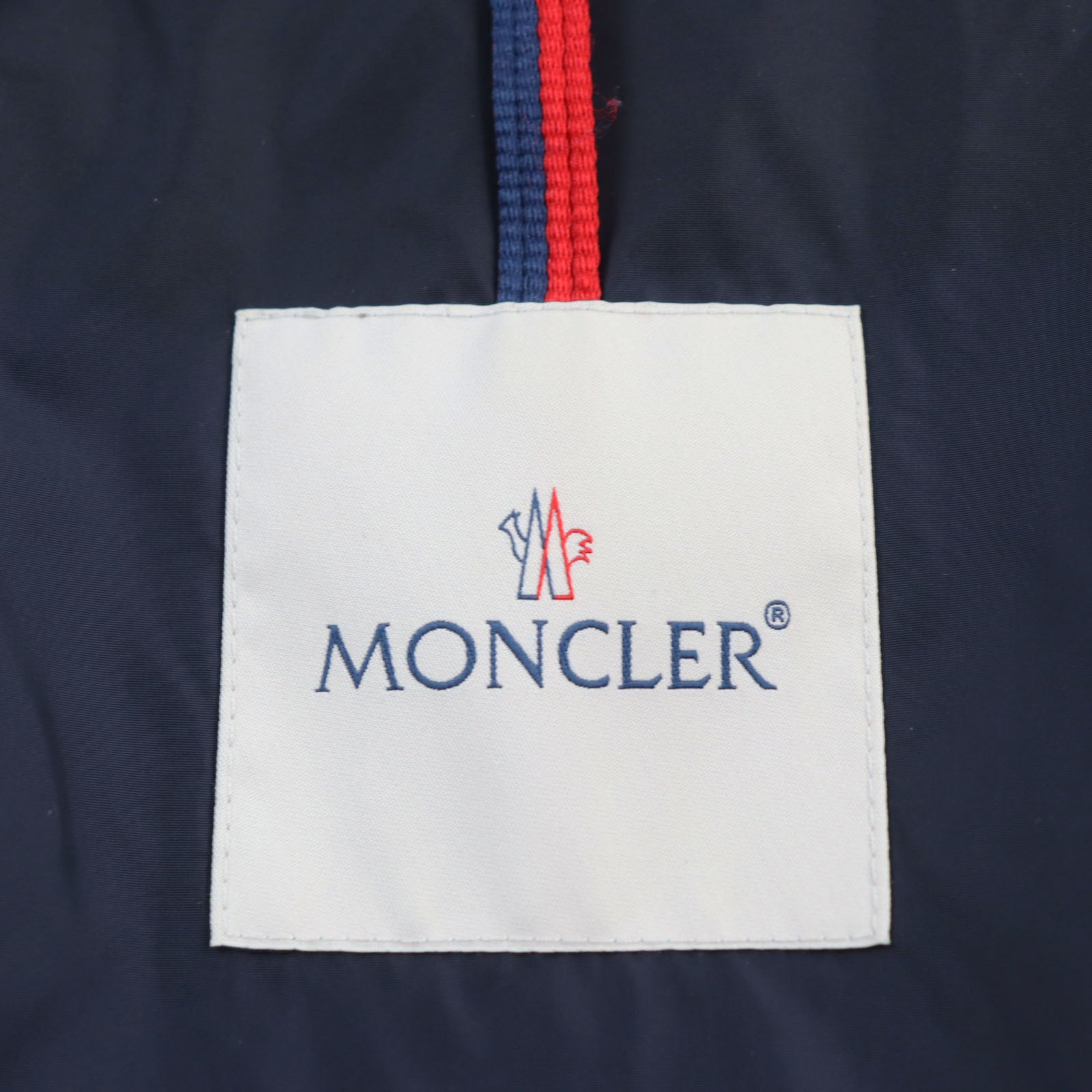 Moncler Nylon Jacket with Logo Patch