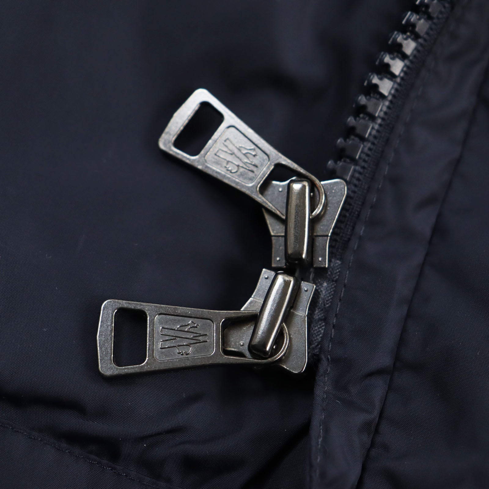 Moncler Nylon Jacket with Logo Patch