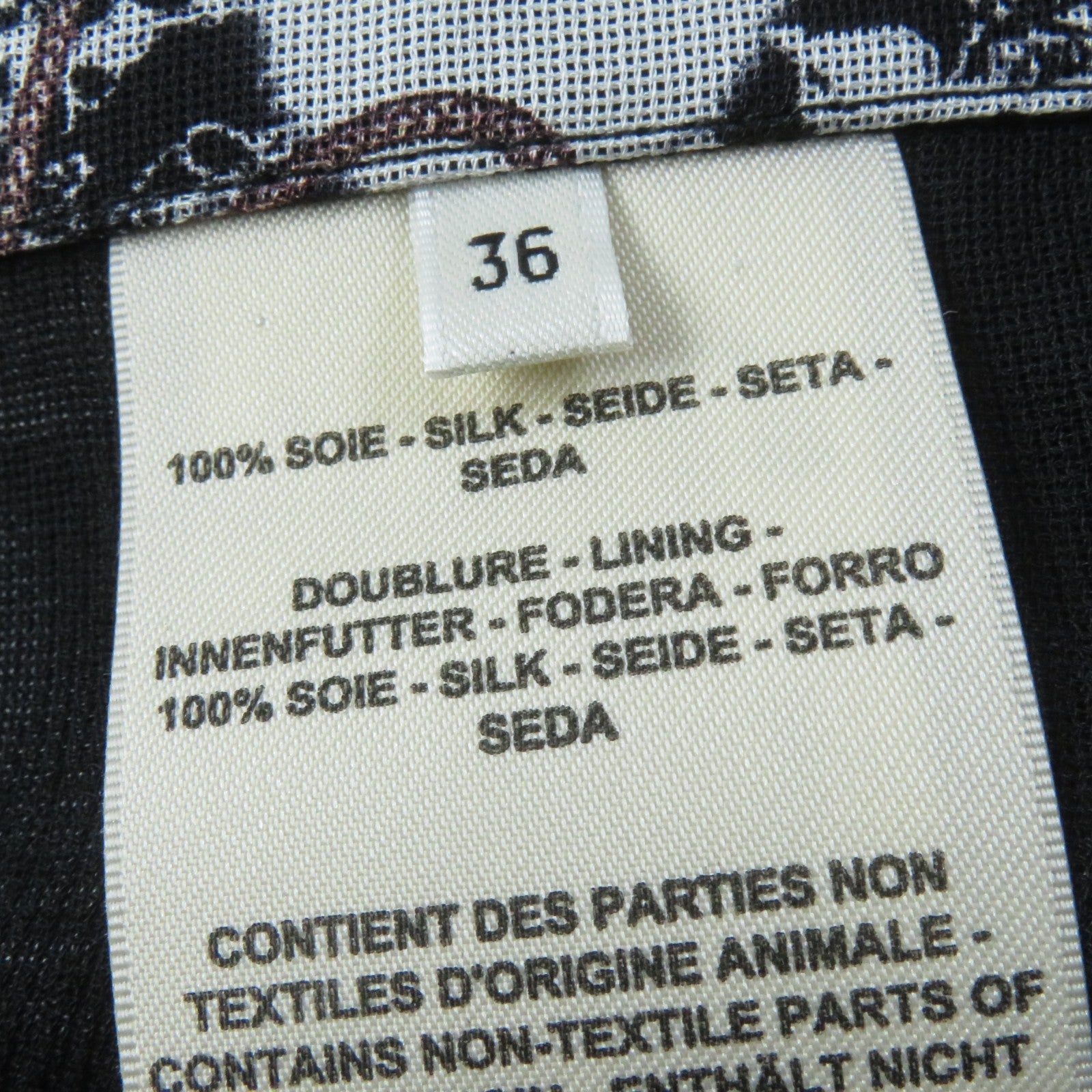 Hermes Silk Long Wrap Skirt Multicolor 36