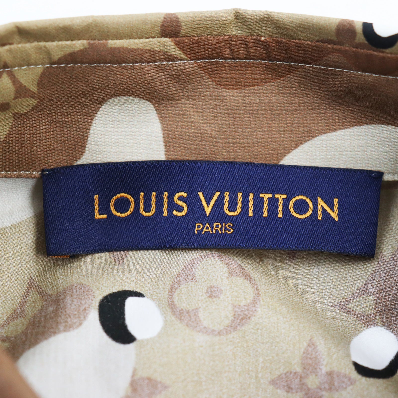 Louis Vuitton Camo DNA Monogram Shirt M