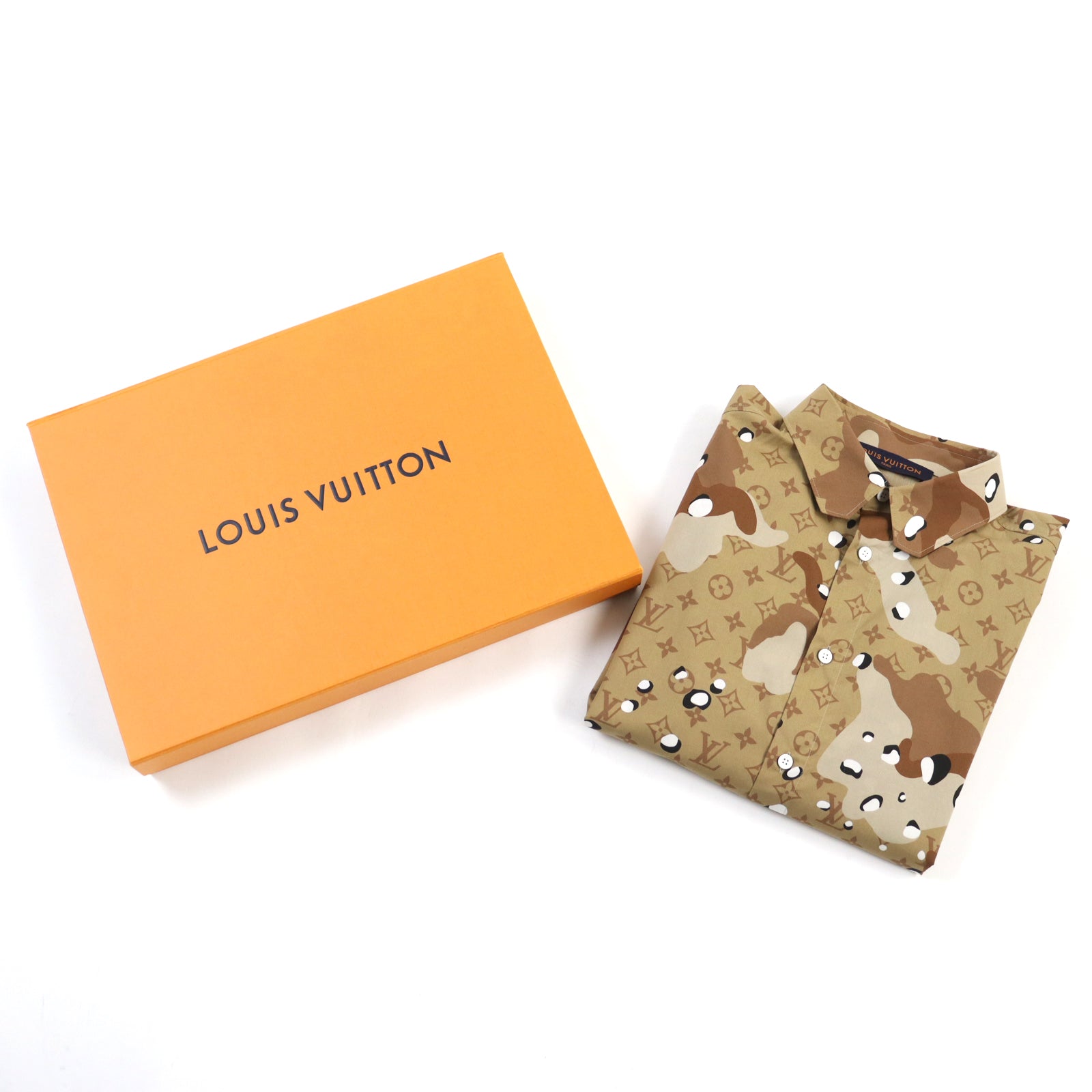 Louis Vuitton Camo DNA Monogram Shirt M