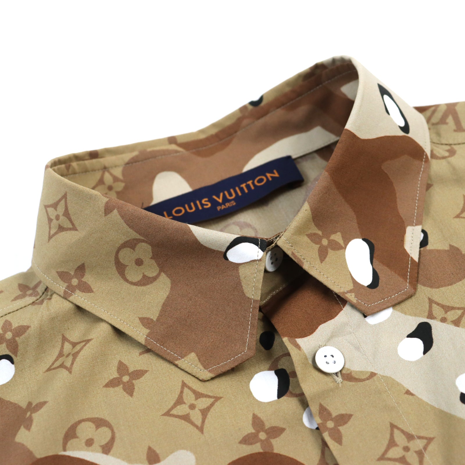 Louis Vuitton Camo DNA Monogram Shirt M