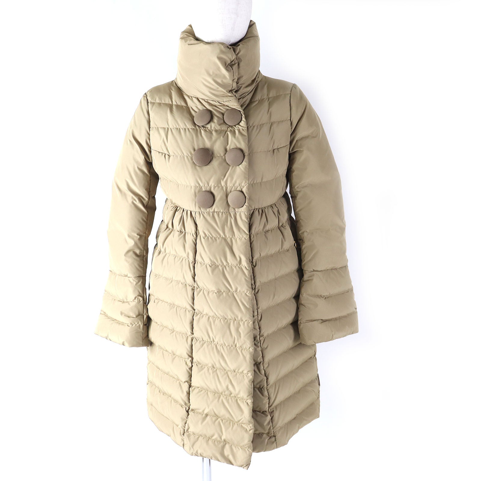 Moncler Johanna Down Coat Beige Women