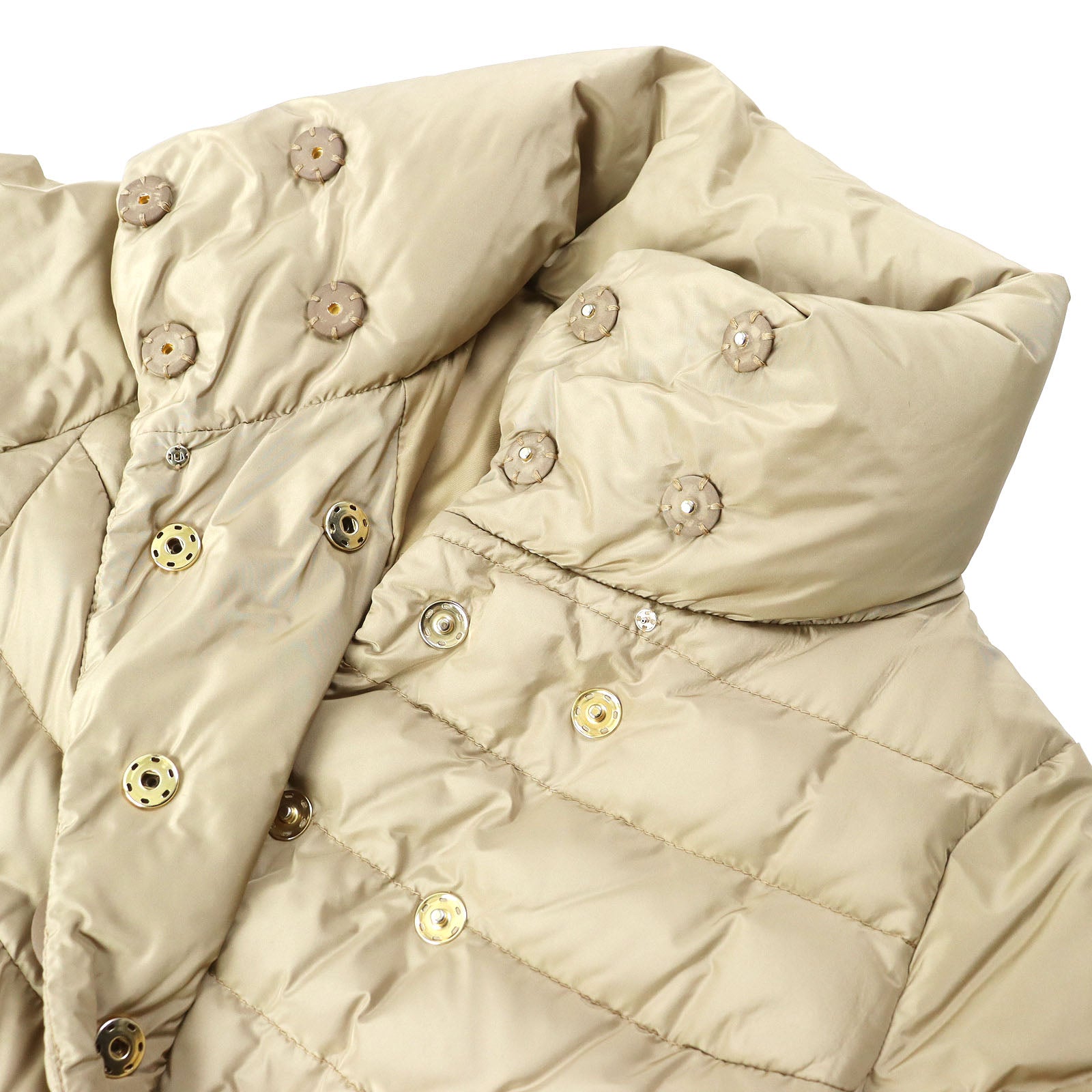 Moncler Johanna Down Coat Beige Women