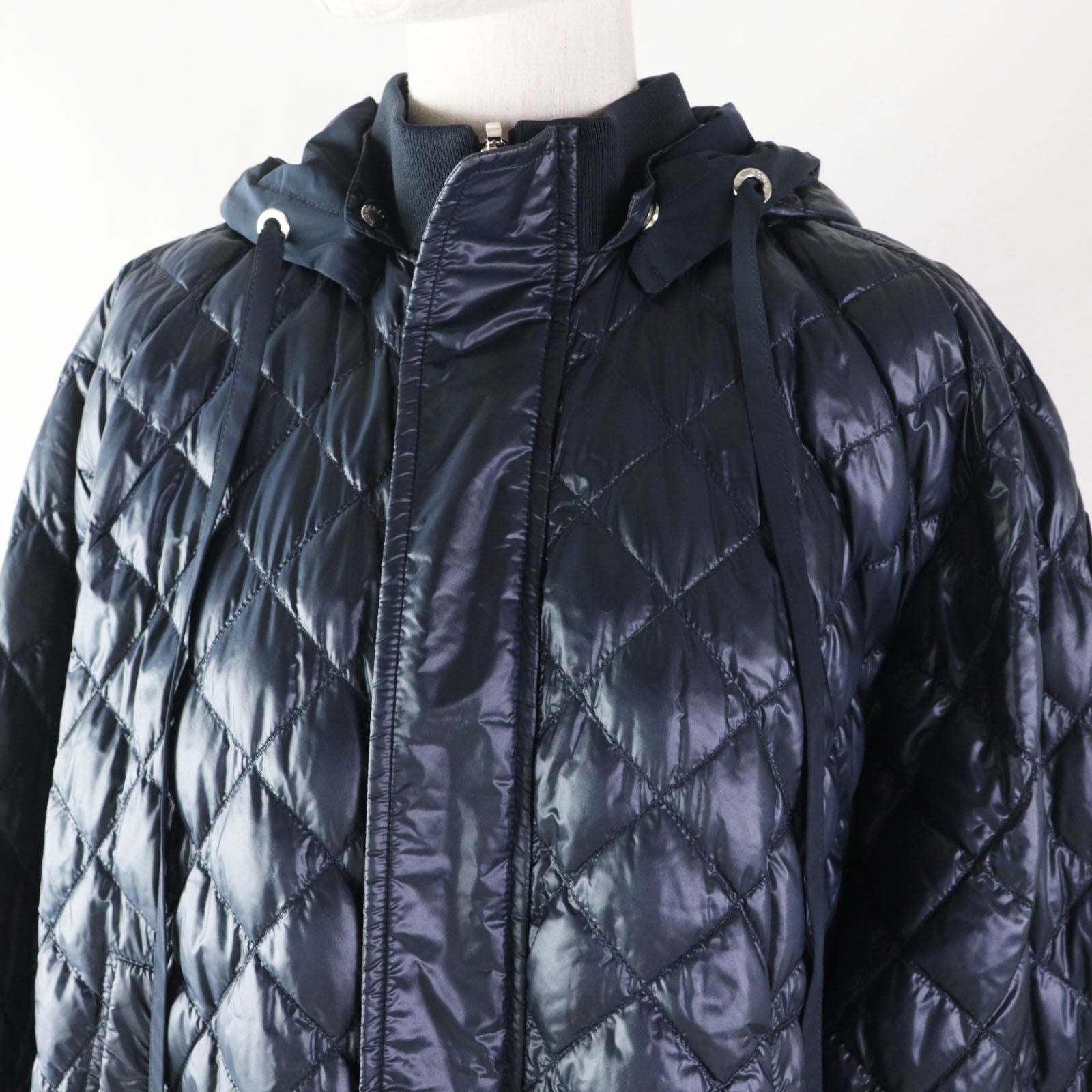 Moncler SARZEAU Reversible Down Coat Navy Women