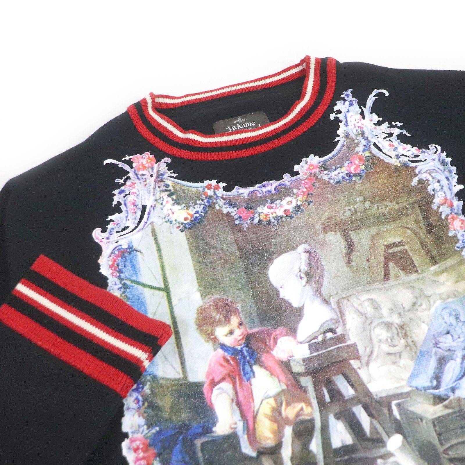 Vivienne Westwood Orb Embroidered Sweatshirt Black