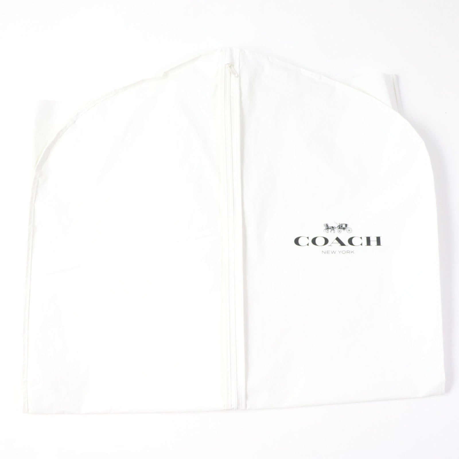 Coach Nylon Down Coat with Lamb Fur Hood XS