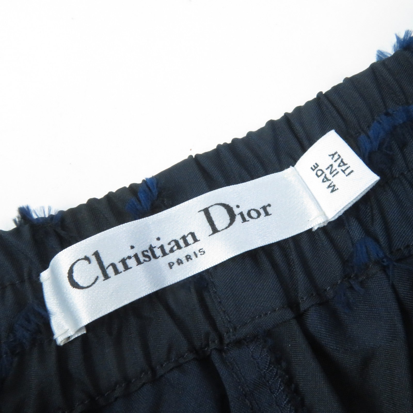 Dior Camo Hem ZIP Jacquard Pants